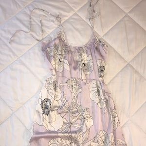 Victoria secret satin jump suit